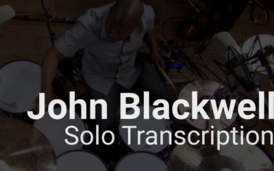 John Blackwell | Solo Transcription