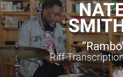 Nate Smith | “Rambo” | Riff Transcription