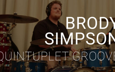 Brody Simpson | Quintuplet Groove | Transcription